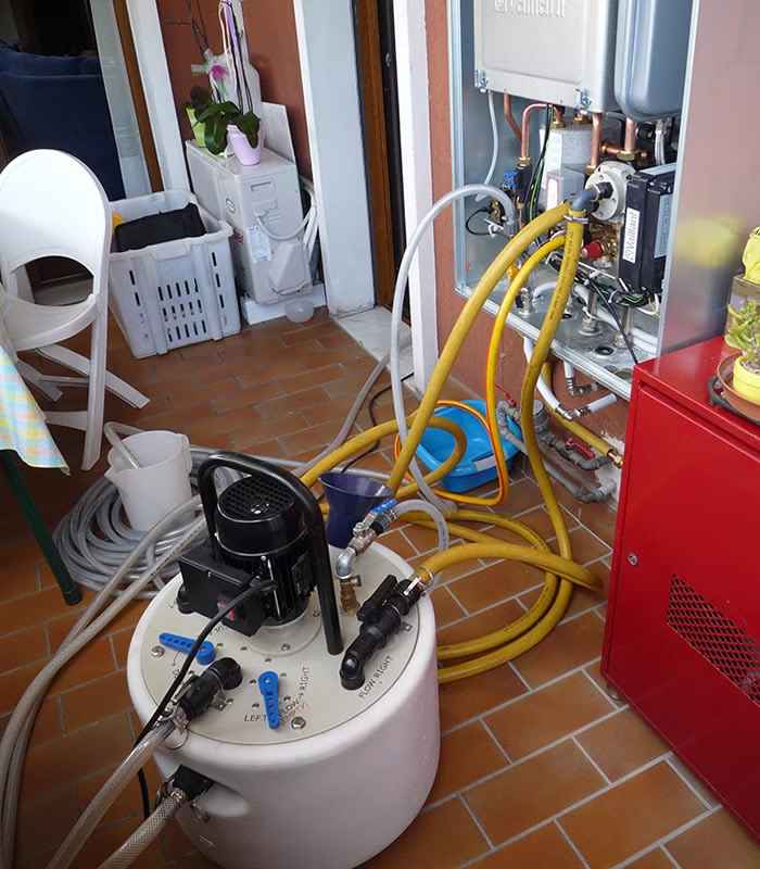 Rischio danni caldaia Immergas E27